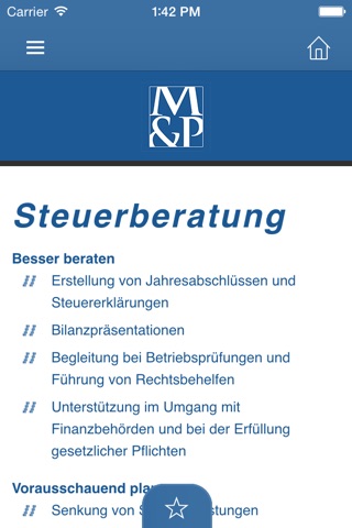 Müller & Partner Wirtschaftstprüfer Steuerberater screenshot 3