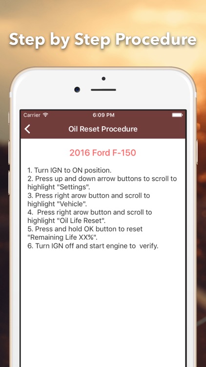 Reset Oil Service Pro screenshot-4