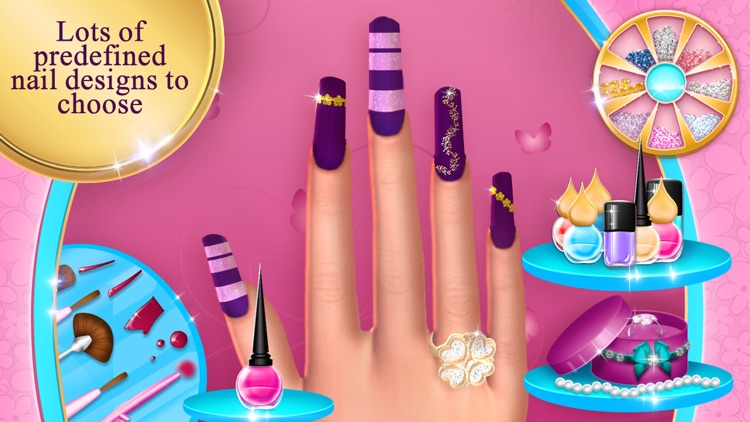 Fashion Nail Salon Game: Amazing Nail Art Designs