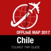 Chile Tourist Guide + Offline Map