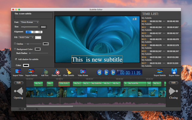 Subtitle Edit - Video Editor(圖1)-速報App