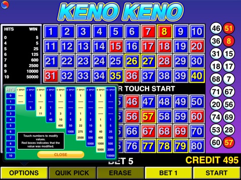 Keno Keno - Las Vegas Casino screenshot 2