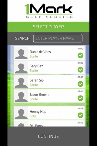 1Mark Golf Scoring screenshot 3