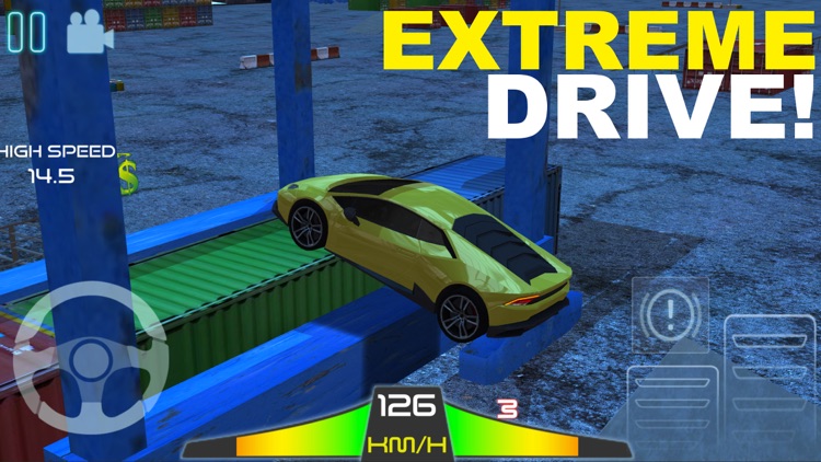 Sport Car Driving Night Extreme Parking Simulator screenshot-1