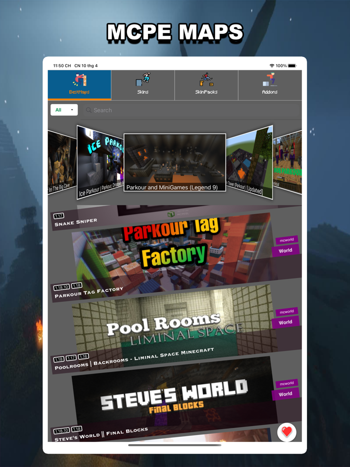 Morph Maps for Minecraft PE