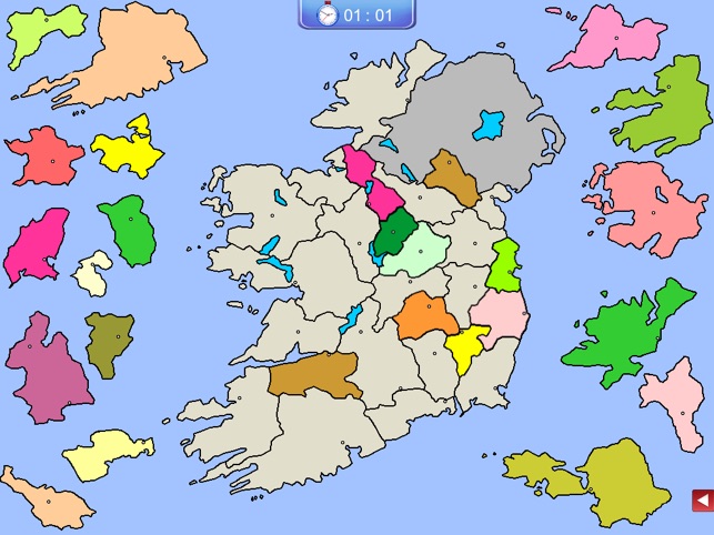 Ireland Puzzle Map(圖2)-速報App