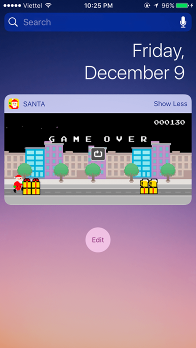 How to cancel & delete Santa - Endless Jumping Widget Game from iphone & ipad 2