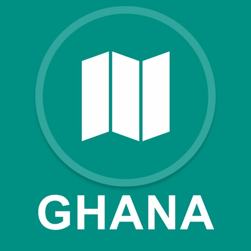 Ghana : Offline GPS Navigation icon