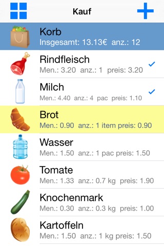 Grocery list. Easy shopping list screenshot 2