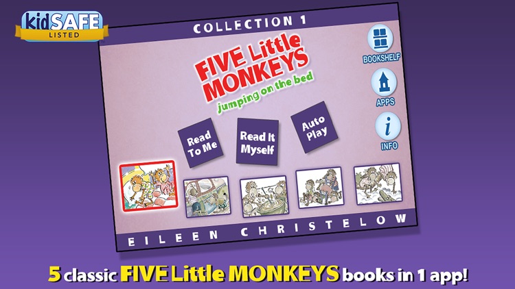 5 Little Monkeys Collection #1