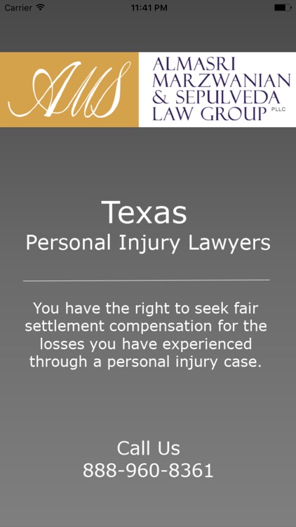 AMS Law Group Injury Help App