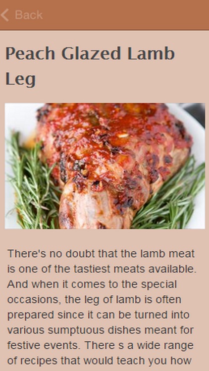 Leg Of Lamb Recipes