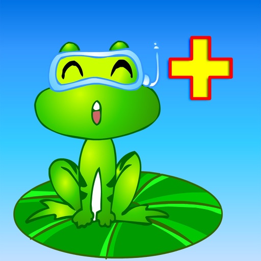 Easy learning addition - Smart frog kids math iOS App