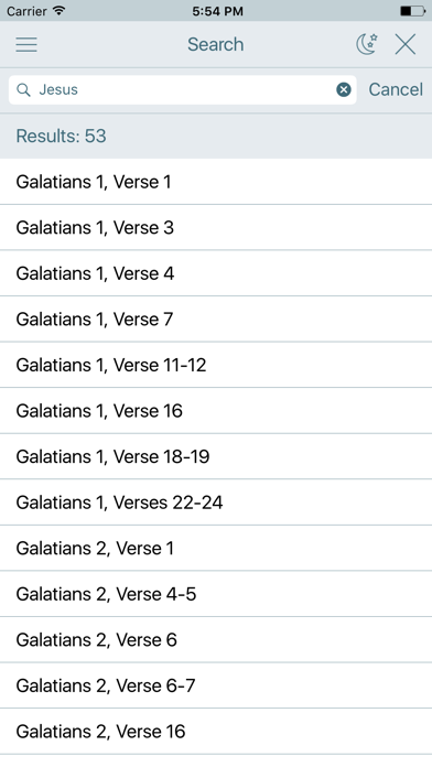 Luther's Bible Commentary on Galatians. KJV Verses screenshot 4