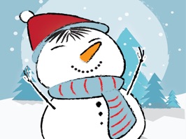Bring a touch of Christmas to your iMessage with this snowman sticker pack