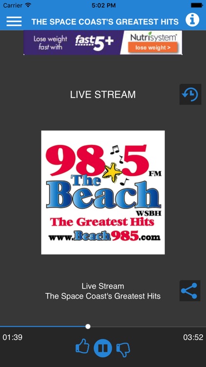 98.5 The Beach WSBH