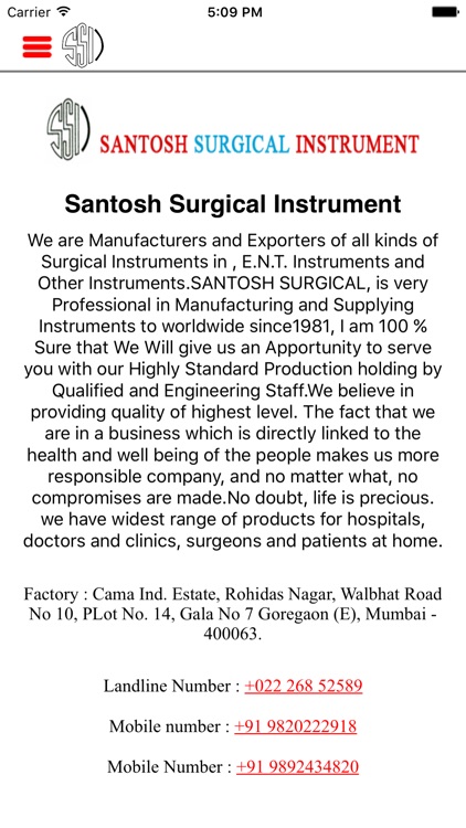 Santosh Surgical Instrument screenshot-4