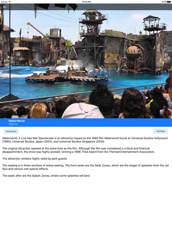 MotorCo Guide for Universal Hollywood - for iPad screenshot-3