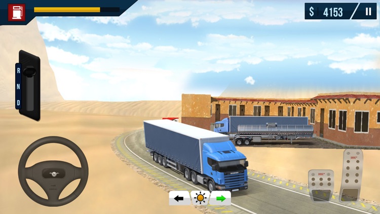 Arab Cargo Truck Driving Simulator Pro screenshot-3