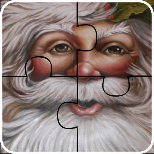 Christmas Santa Jigsaw Puzzle- Fun learning Games Icon