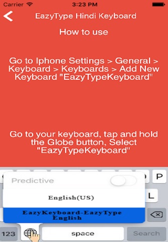 EazyType Hindi Key Board screenshot 2