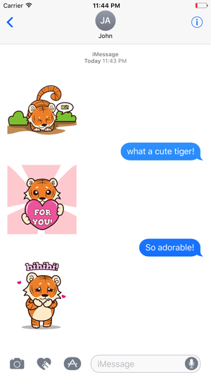 Little TIGEr Animated Stickers(圖5)-速報App