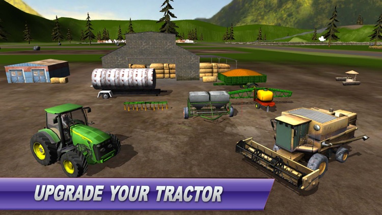 Big Rig Tractor Farming: Extreme Driving Simulator screenshot-4