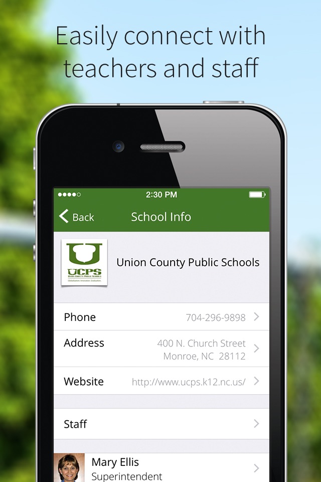 Union County Public Schools screenshot 2