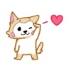 Cute Akita Dog Sticker