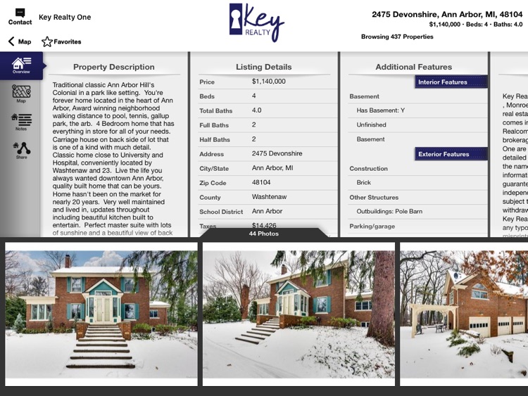 Key Realty Michigan for iPad screenshot-3