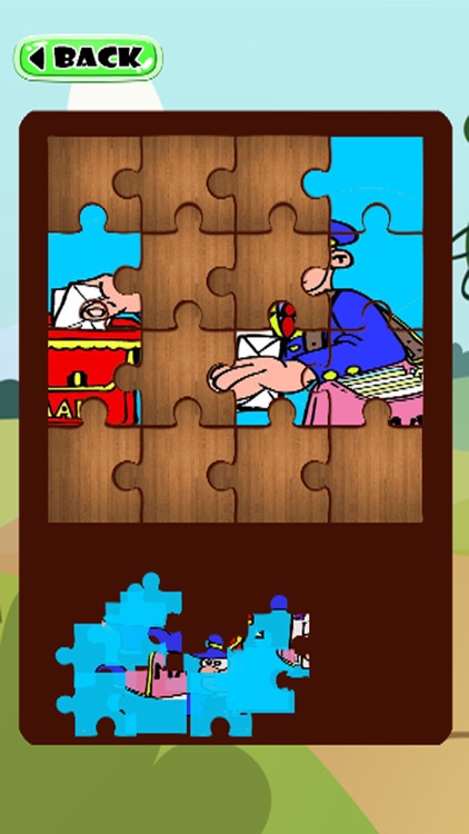 Postman Jigsaw Puzzles Games For Kids