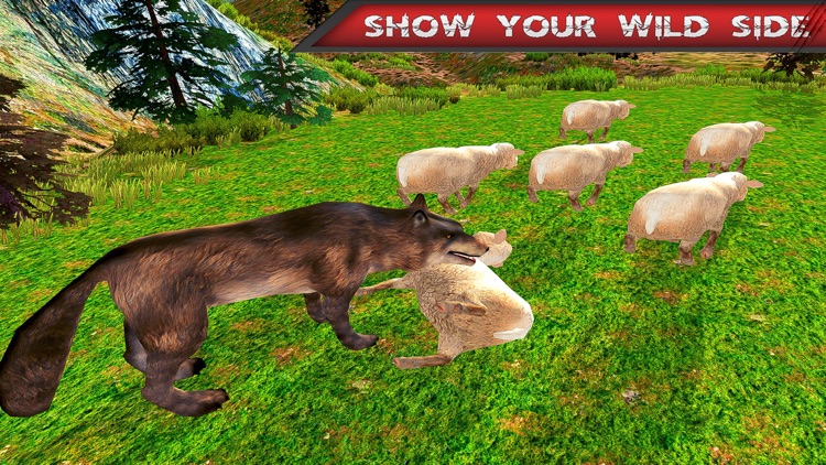 Angry Wild Wolf Jungle Attack screenshot-4