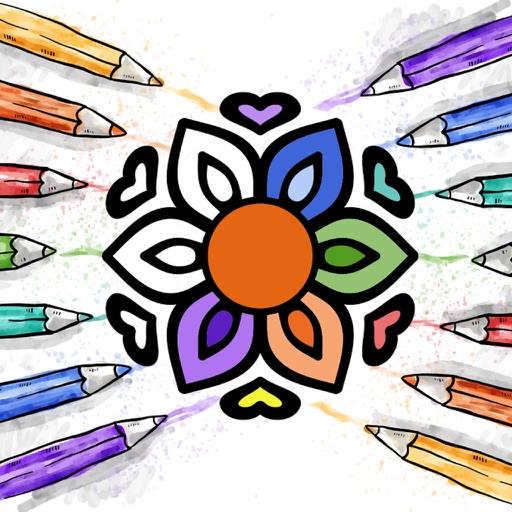 Coloring Book for Adults - Color Paper, Art Pages Icon