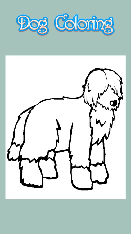 Dog Coloring Book Simulator for Kids and Preschool