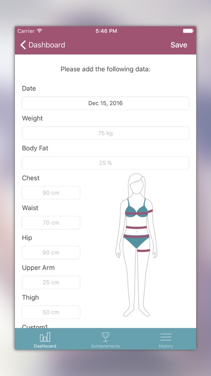 iBodyShape - Weight & Body Tracker