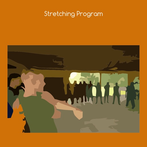 Stretching program icon