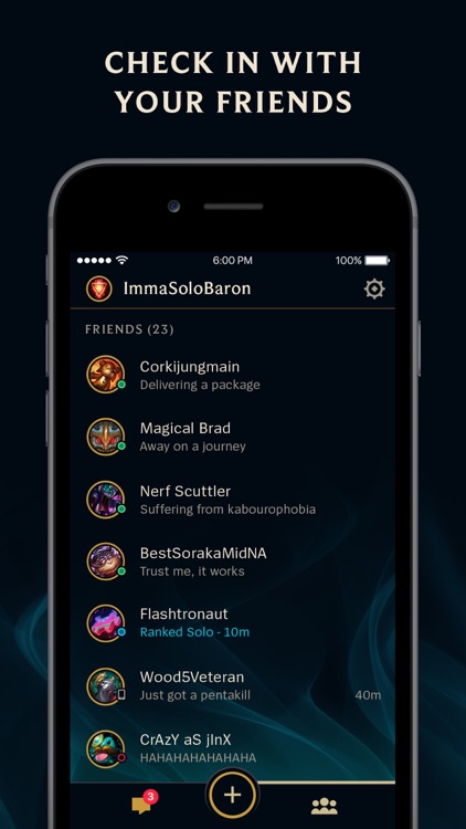 League of Legends Friends