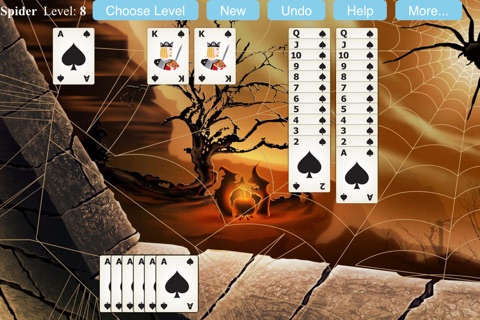 Spider Solitaire Game screenshot 2