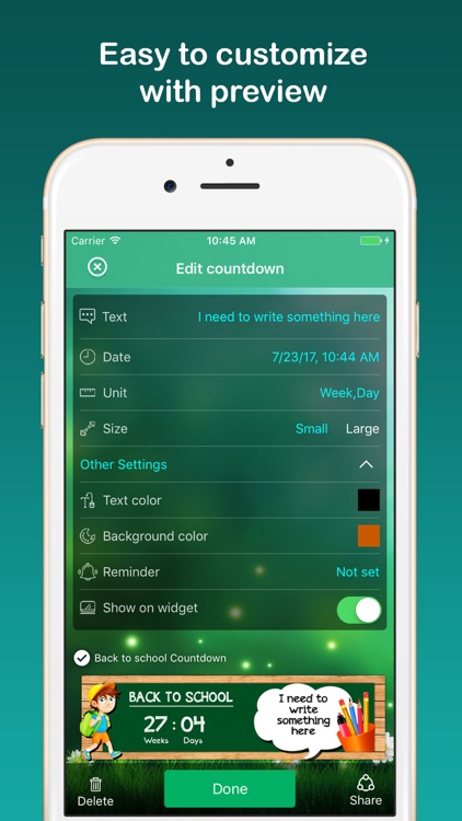 Countdown sticker - Fancy countdown widget & timer screenshot-3