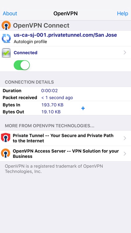 OpenVPN Connect screenshot-3