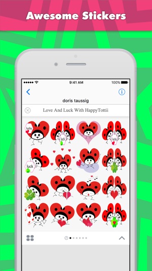 Love And Luck With HappyTottii stickers(圖2)-速報App