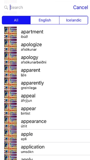 Icelandic Dictionary GoldEdition(圖4)-速報App