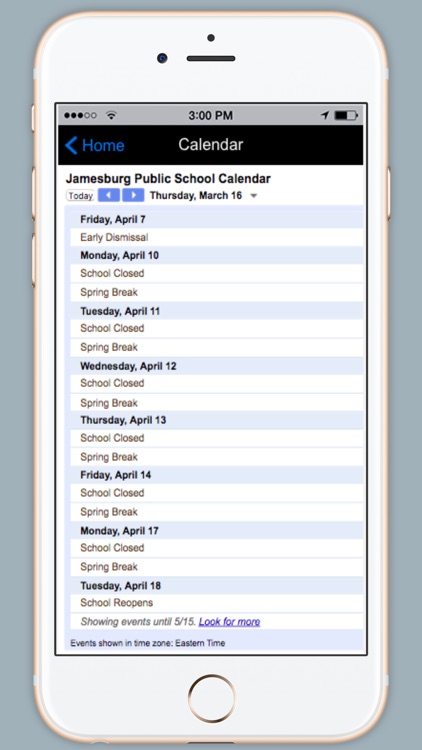 Jamesburg School District App