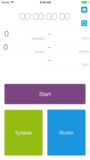 Fluency Calculator - Measurement of Stut