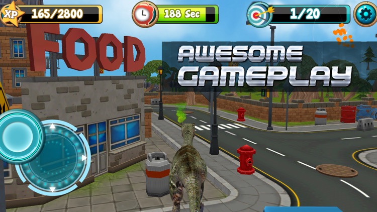 Dinosaur Simulator 3D: Free Jurassic Commando Game