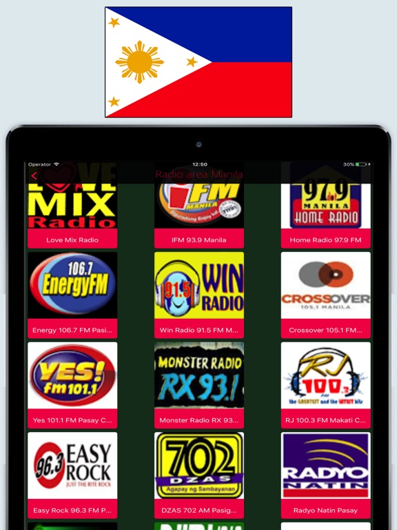 Radio Philippines FM / Live Radyo Stations Online screenshot 2