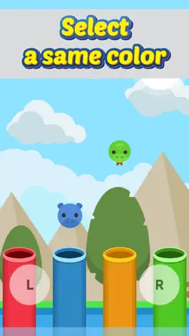 Game screenshot The Monster Color Match - Choose to Left and Right mod apk