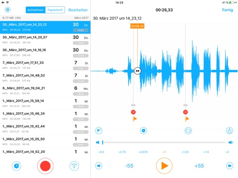 Voice Recorder PRO - Recording screenshot 3