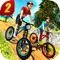 Uphill Bicycle Rider Kids - Offroad Mountain Climb