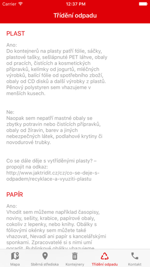 Třídění v regionu Třebíčsko(圖3)-速報App